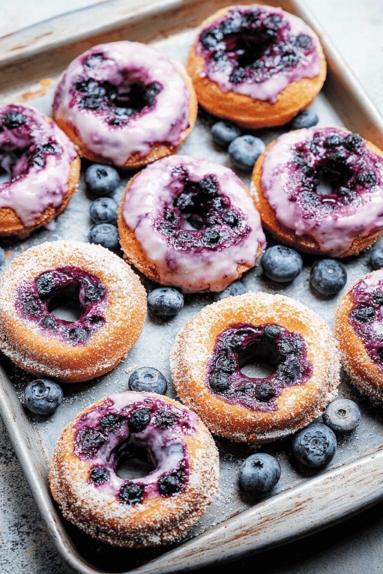 Baked Blueberry Donuts 99.Png