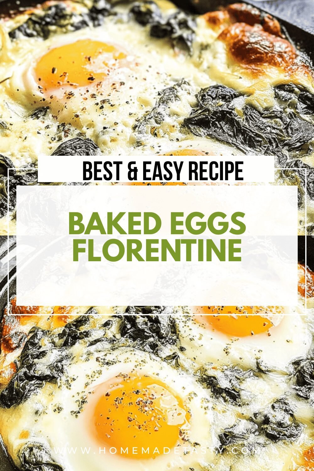 Baked Eggs Florentine Simple Breakfast Dish 6 Baked Eggs Florentine