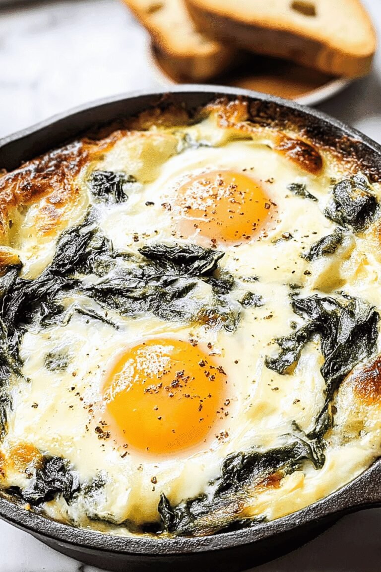 Baked Eggs Florentine 98.Png