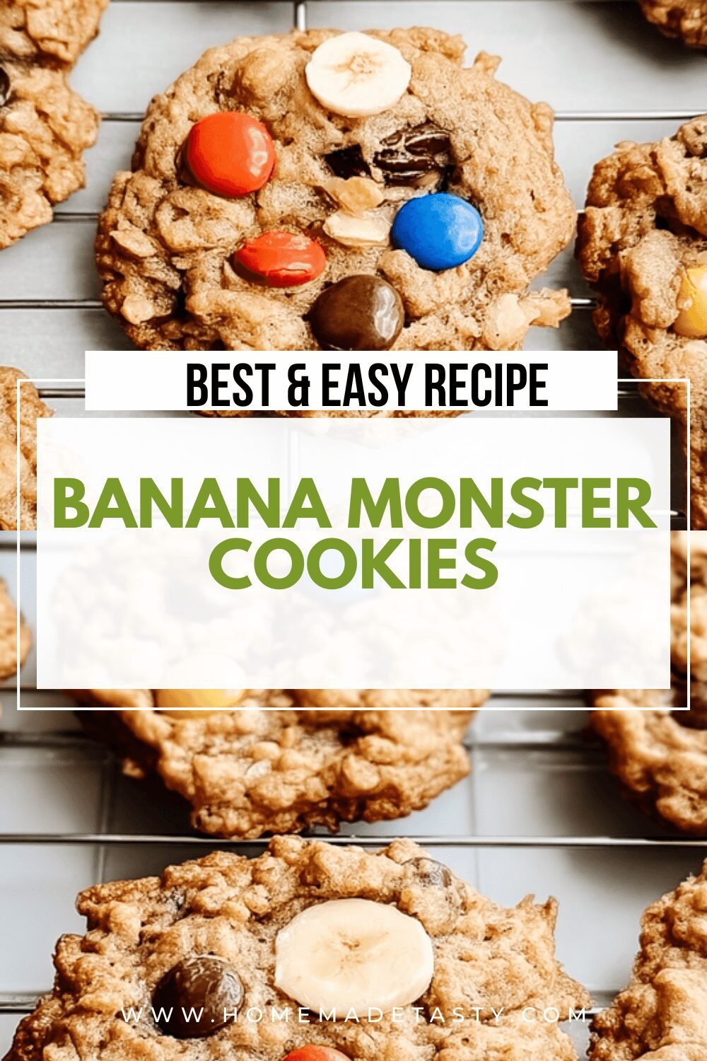 Banana Monster Cookies