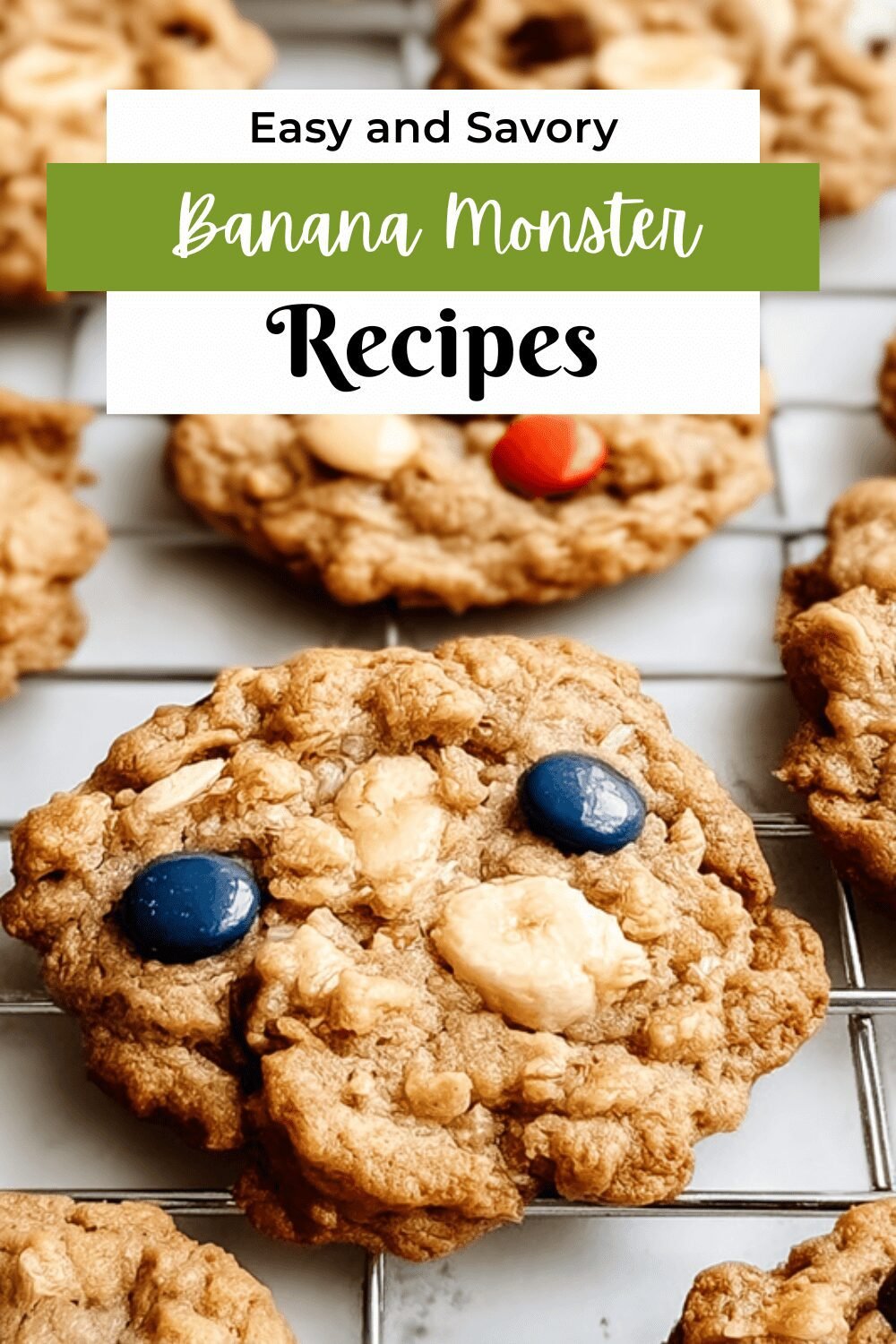 Banana Monster Cookies