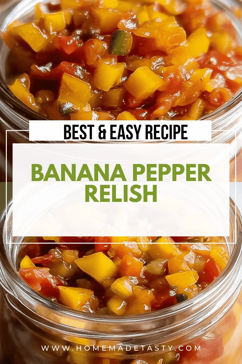 Banana Pepper Relish