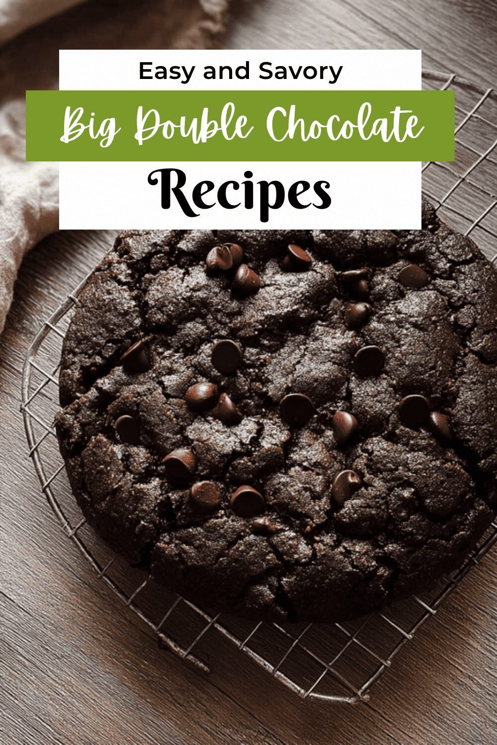 Big Double Chocolate Cookie