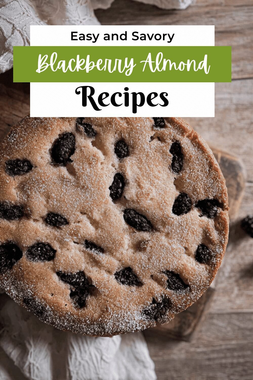 Blackberry Almond Cake