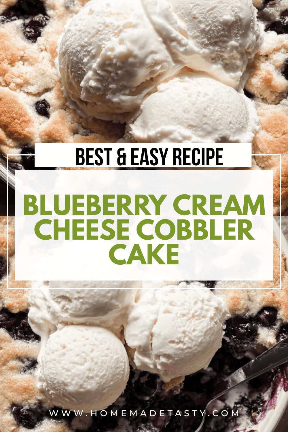 Blueberry Cream Cheese Cobbler Recipe For A Deliciously Simple Dessert 6 Blueberry Cream Cheese Cobbler Cake