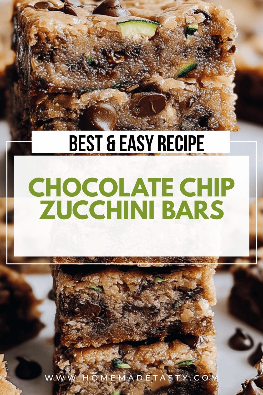 Chocolate Chip Zucchini Bars