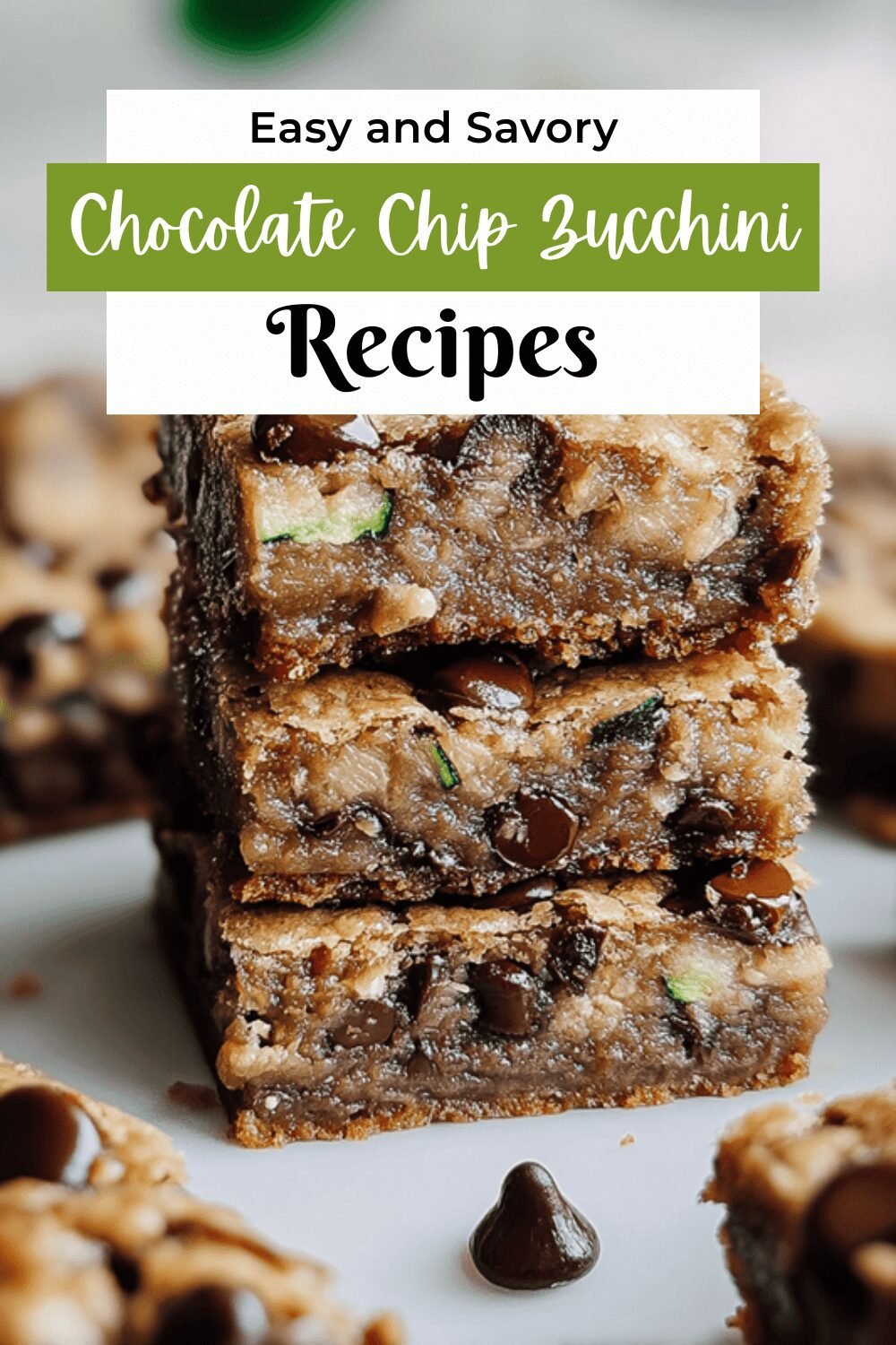 Chocolate Chip Zucchini Bars