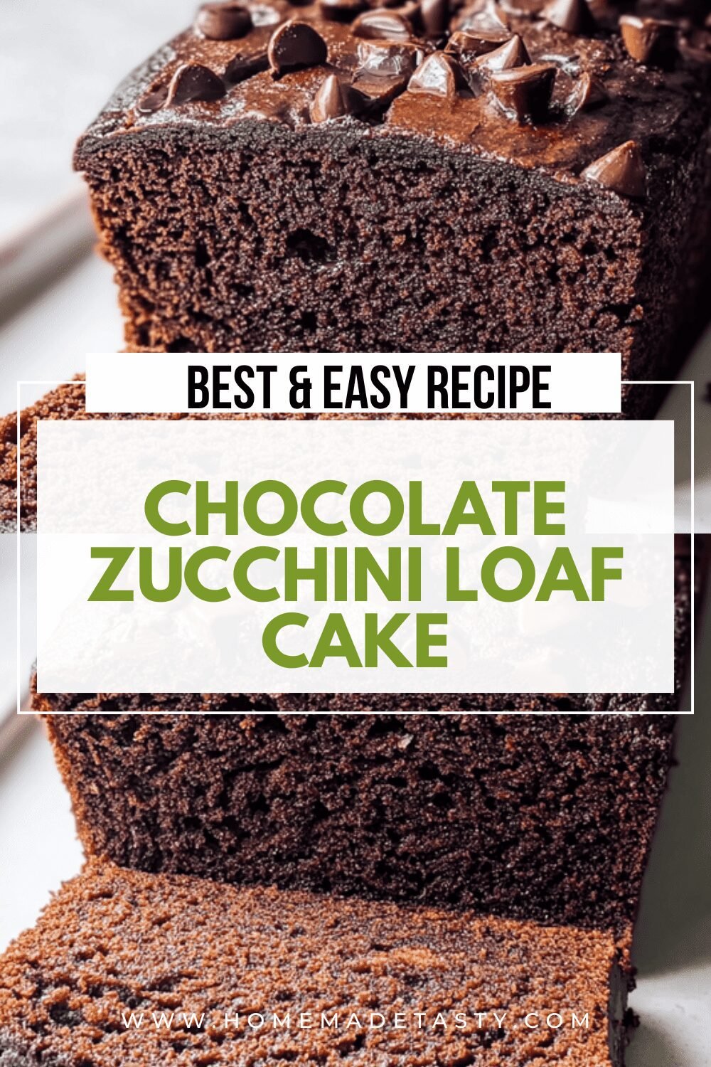 Chocolate Zucchini Loaf Cake