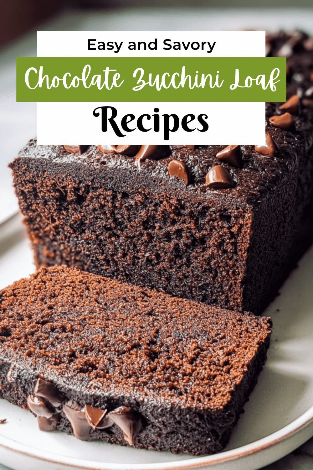 Chocolate Zucchini Loaf Cake
