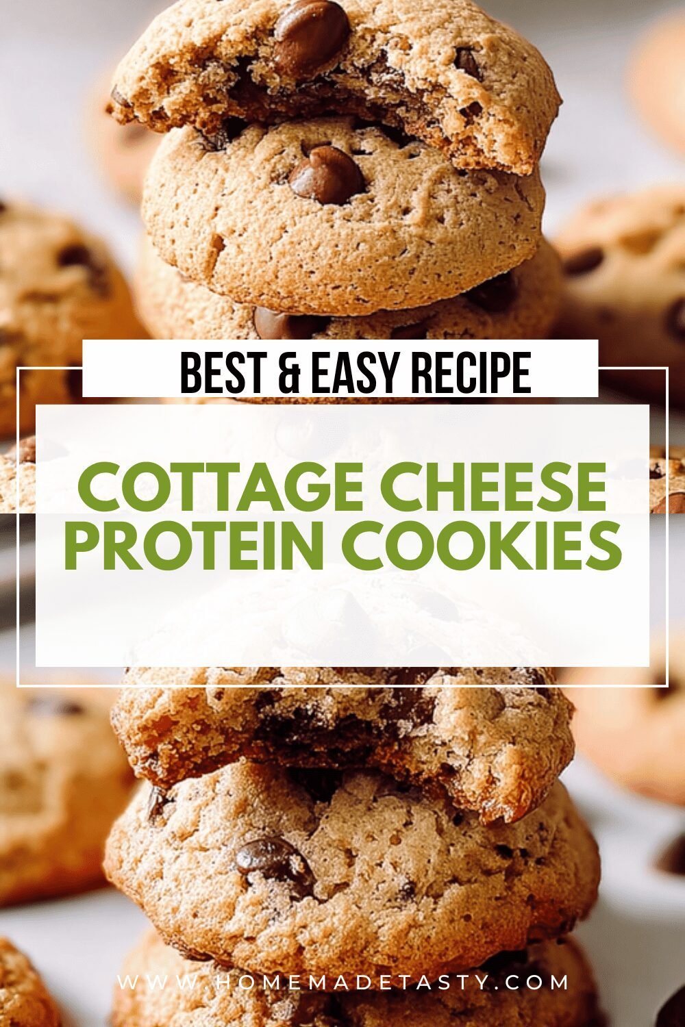 Cottage Cheese Protein Cookies