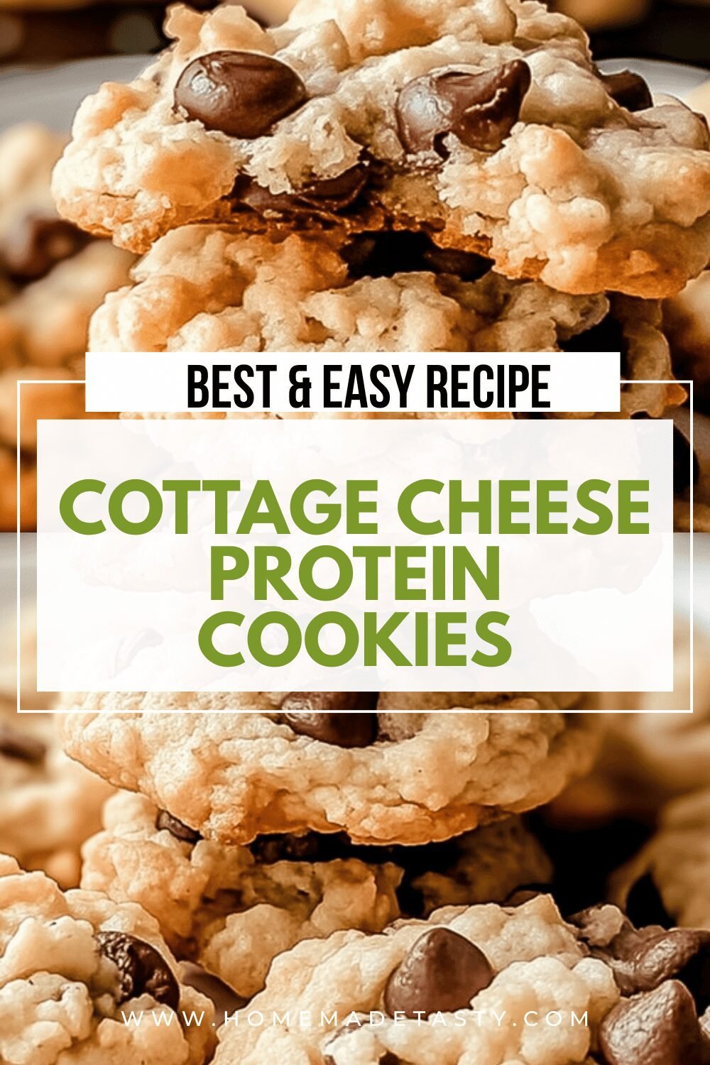 Cottage Cheese Protein Cookies