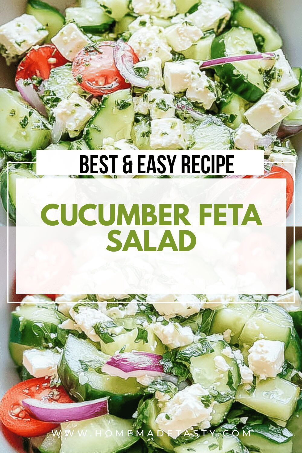 Tomato Cucumber Feta Salad Refreshing Summer Dish 6 Cucumber Feta Salad