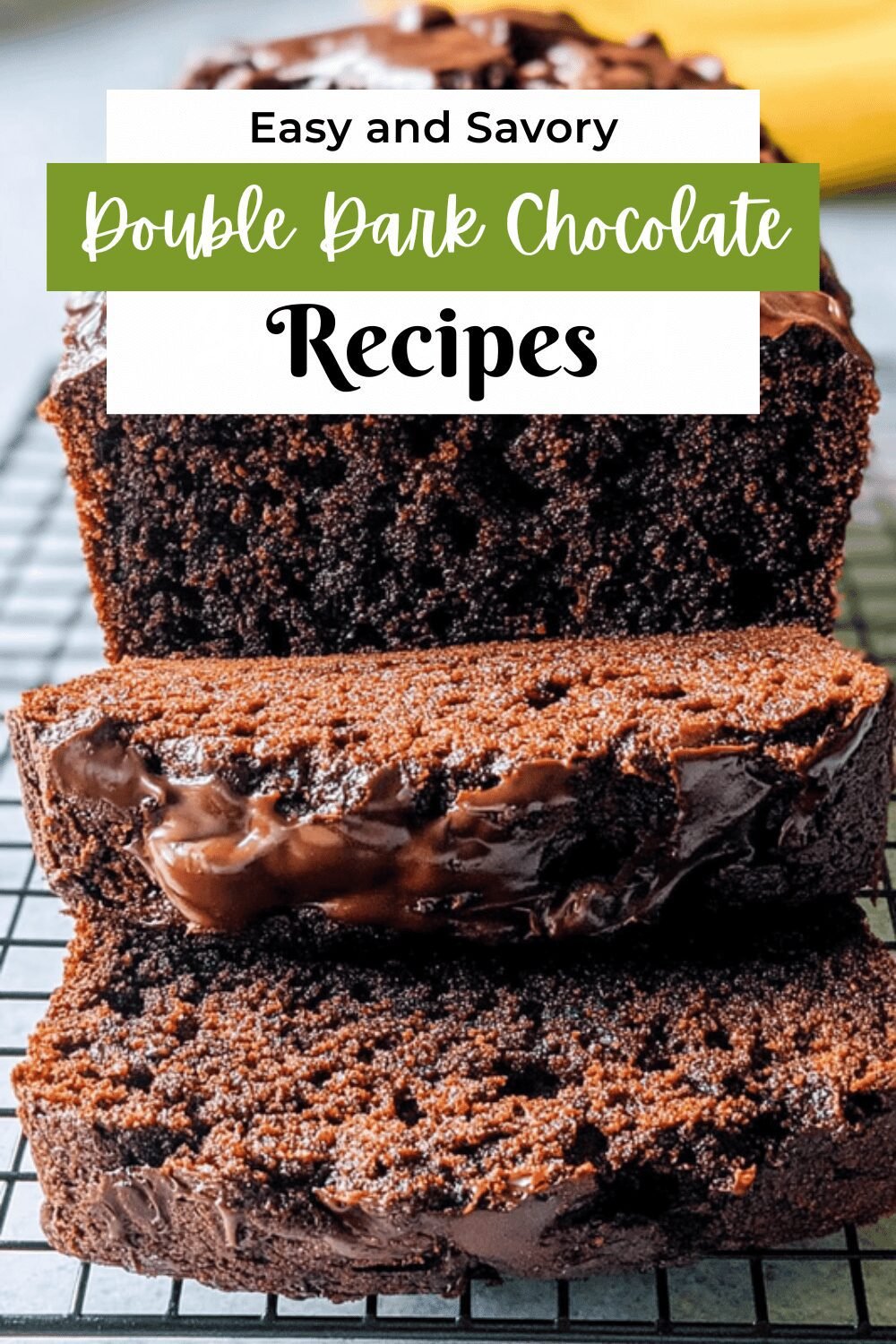 Double Dark Chocolate Zucchini Bread