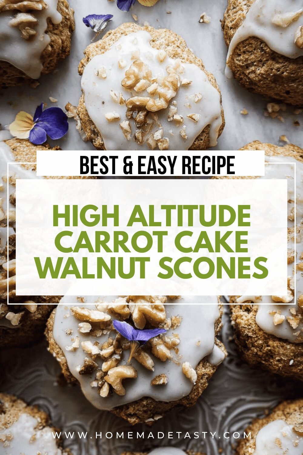 Carrot Cake Walnut Scones Recipe For High Altitude Baking Success 6 High Altitude Carrot Cake Walnut Scones