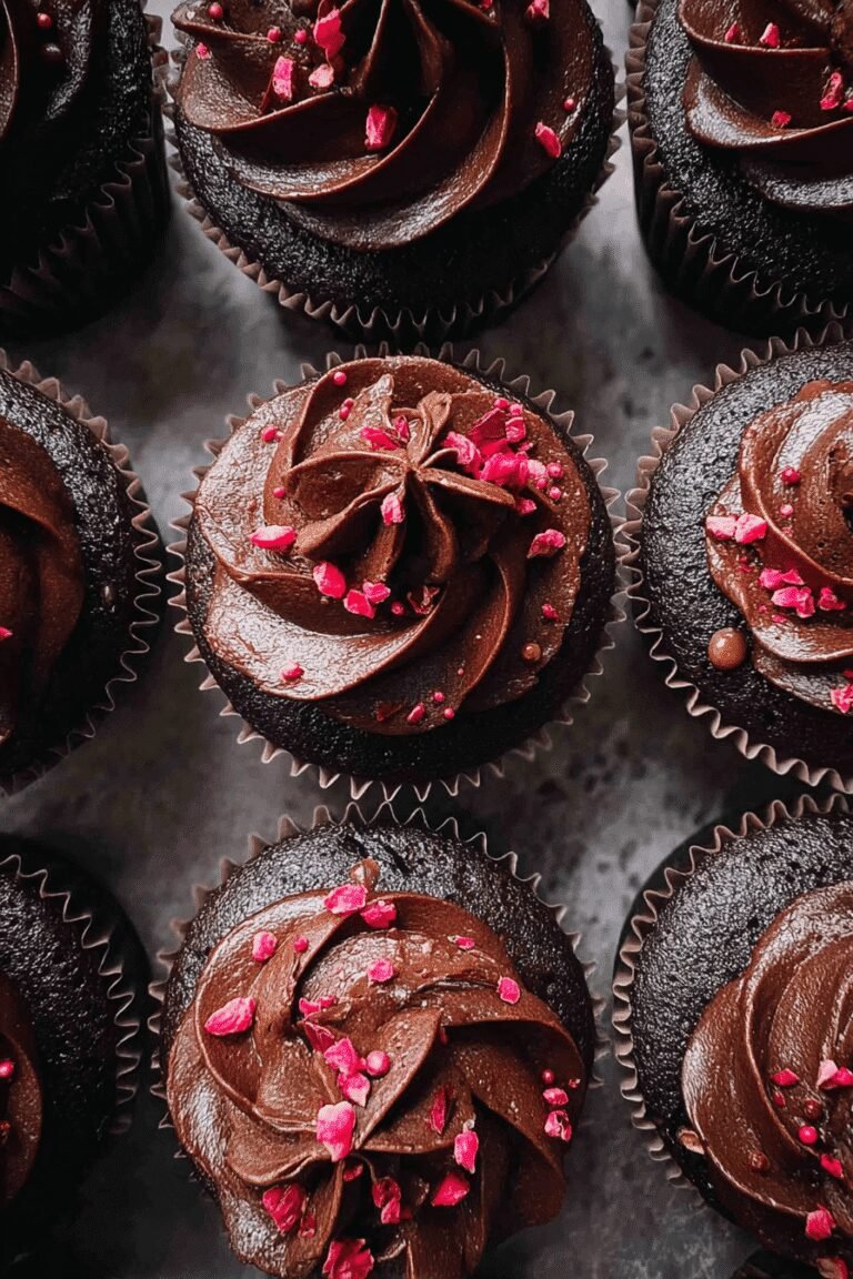 High Altitude Chocolate Rose Cupcakes 5.Png