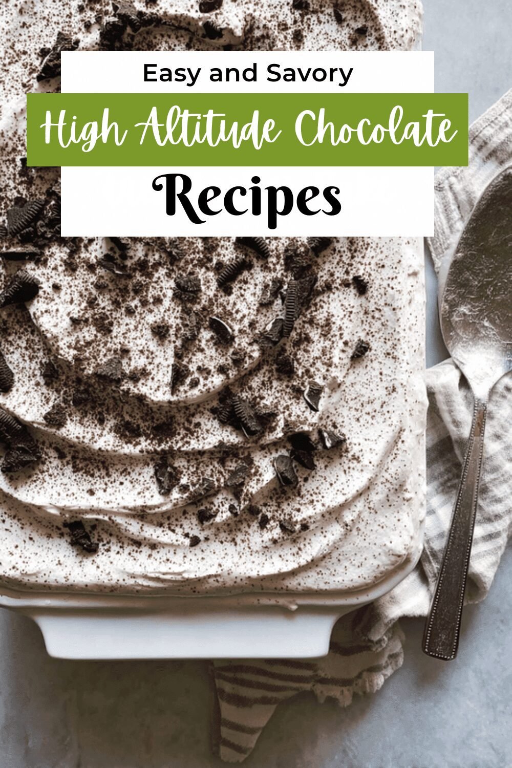 High Altitude Chocolate Tres Leches Cake