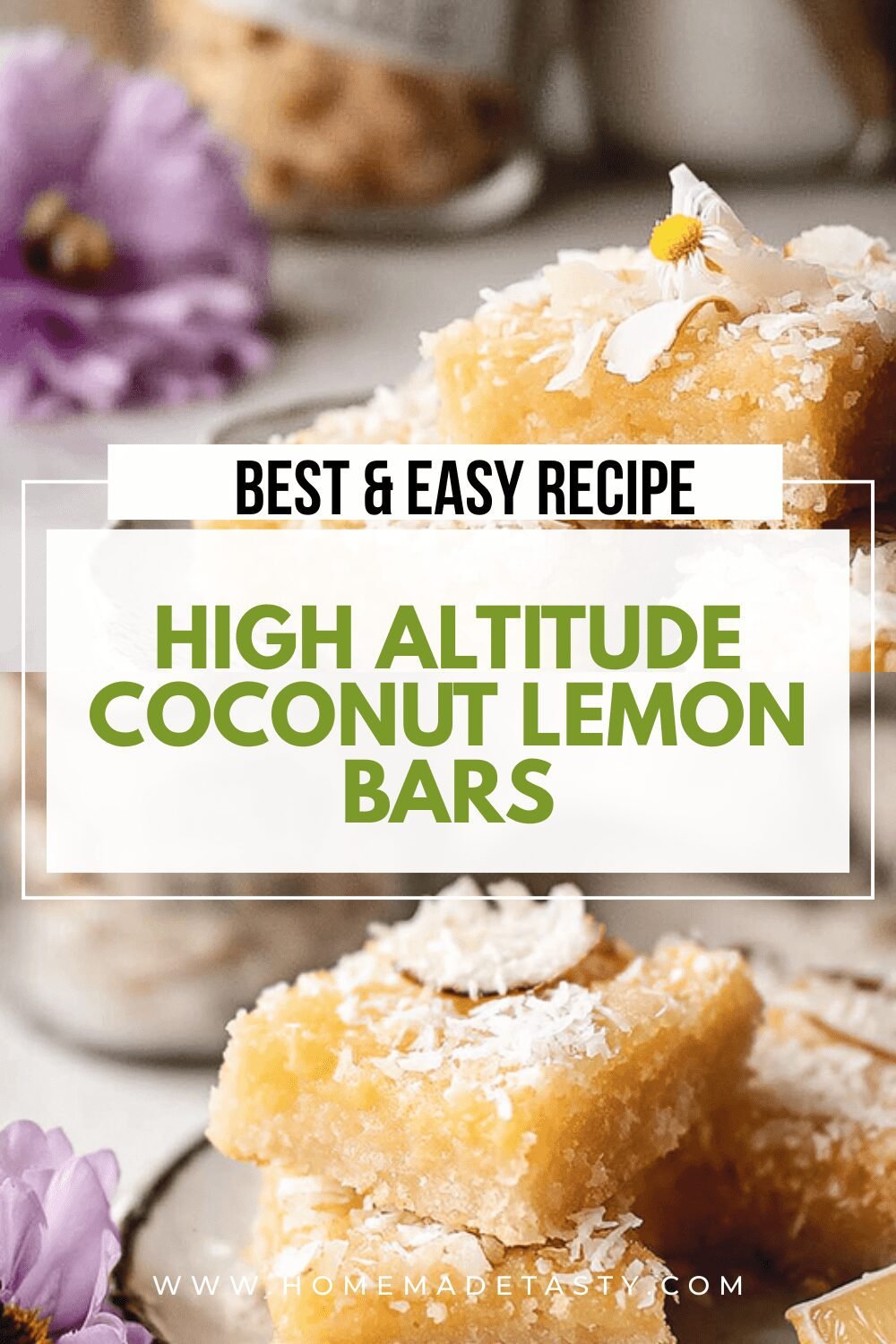 Coconut Lemon Bars Recipe Perfect For High Altitude Baking 6 High Altitude Coconut Lemon Bars