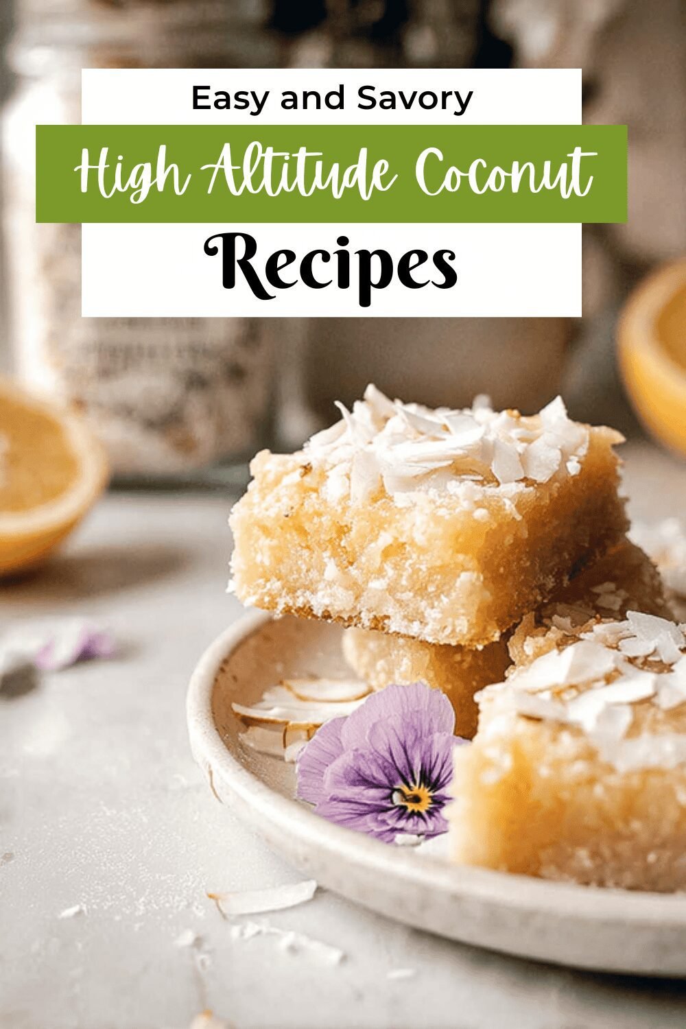 Coconut Lemon Bars Recipe Perfect For High Altitude Baking 7 High Altitude Coconut Lemon Bars