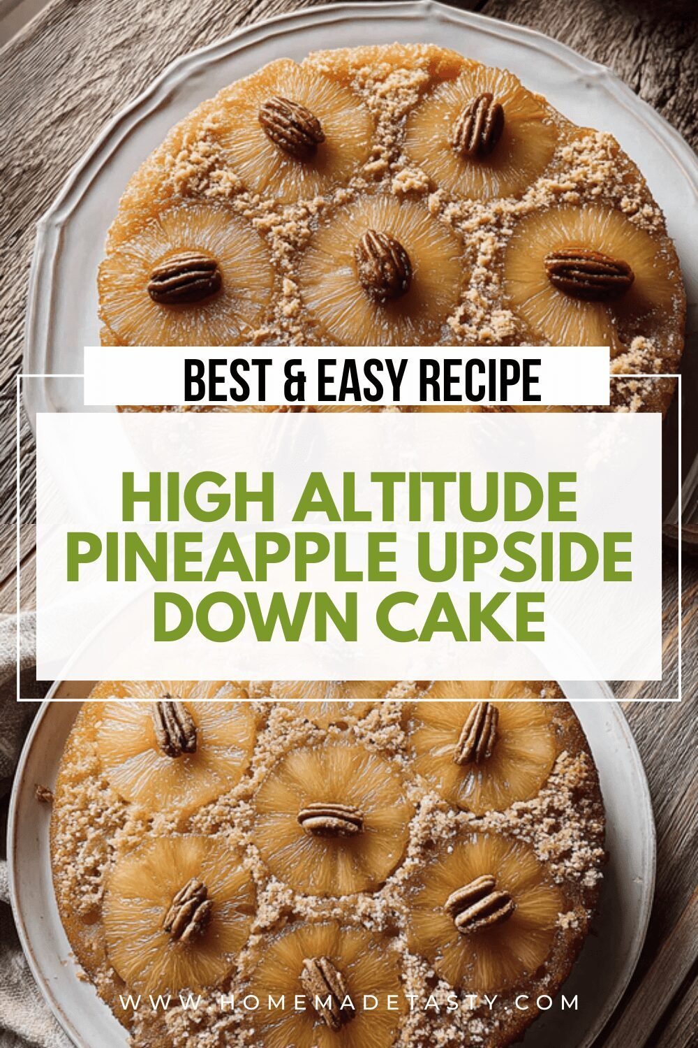 High Altitude Pineapple Upside Down Cake