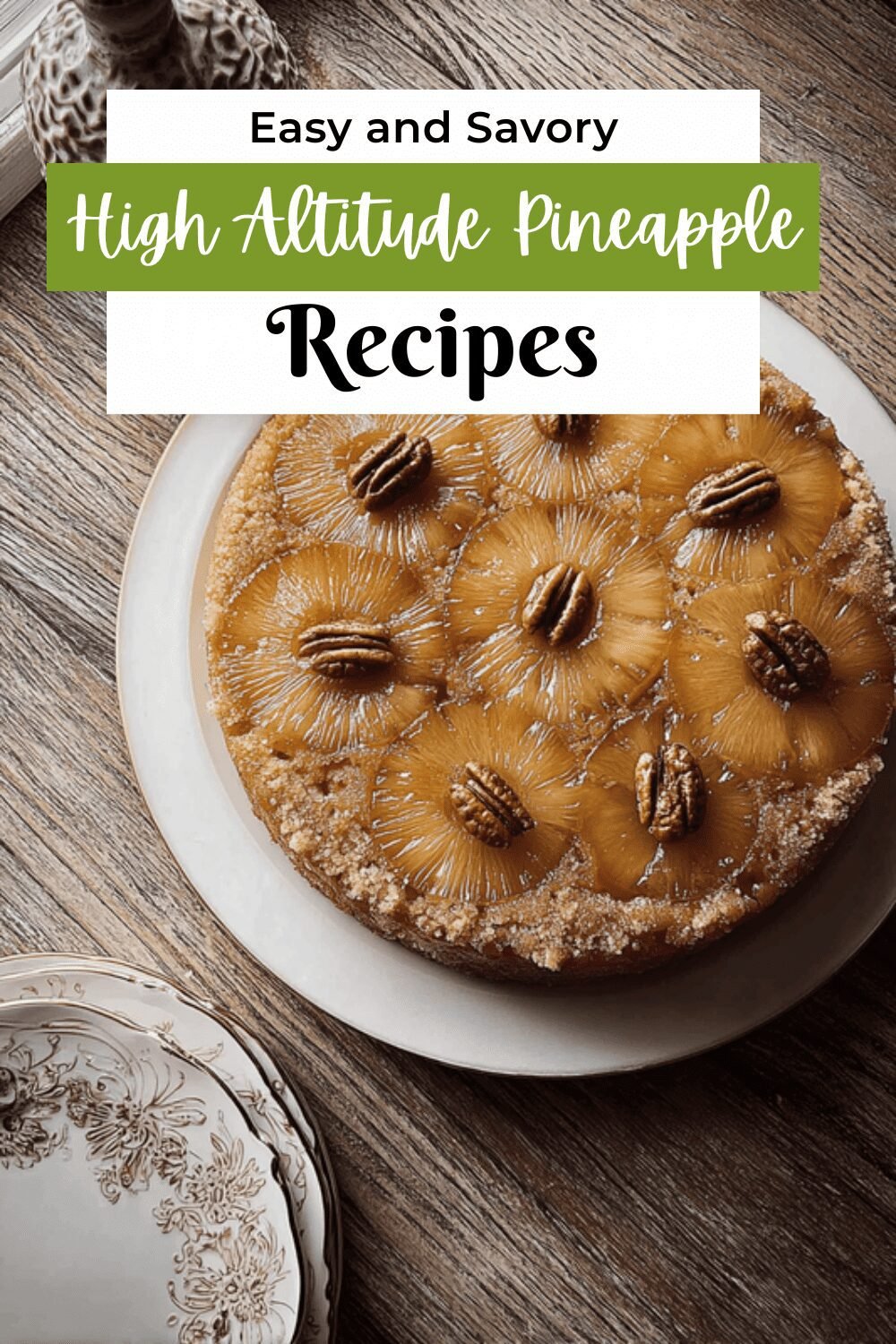 High Altitude Pineapple Upside Down Cake