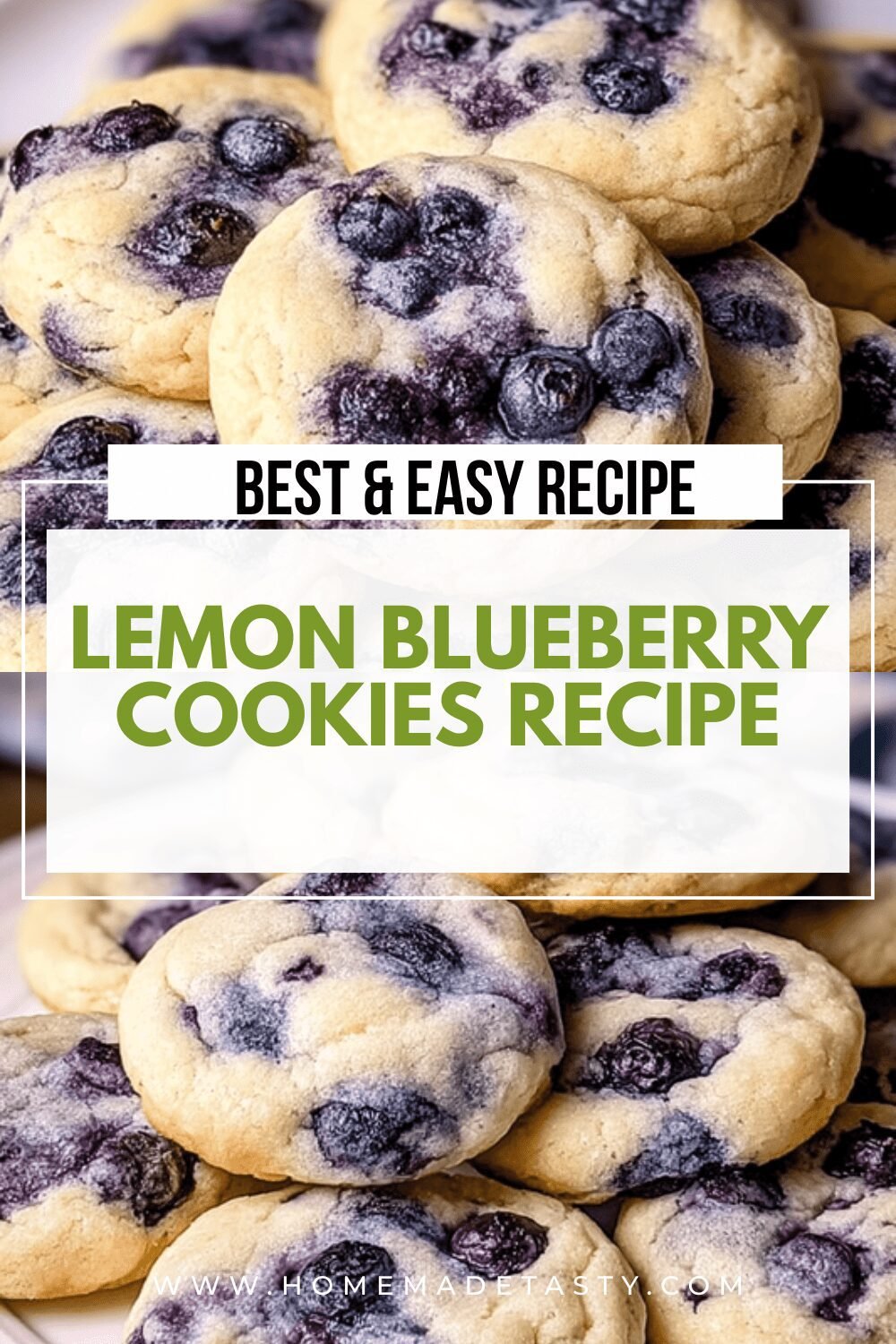 Lemon Blueberry Cookies Recipe