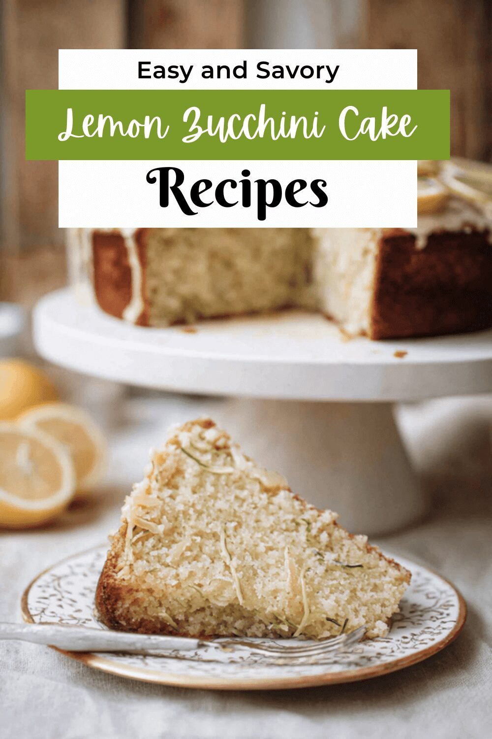 Lemon Zucchini Cake Recipe With Fresh Citrus And Moist Texture 7 Lemon Zucchini Cake