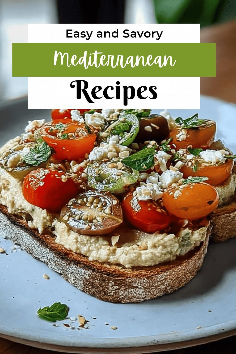 Mediterranean Toast Recipes For A Healthy Morning 7 Mediterranean Hummus Toast