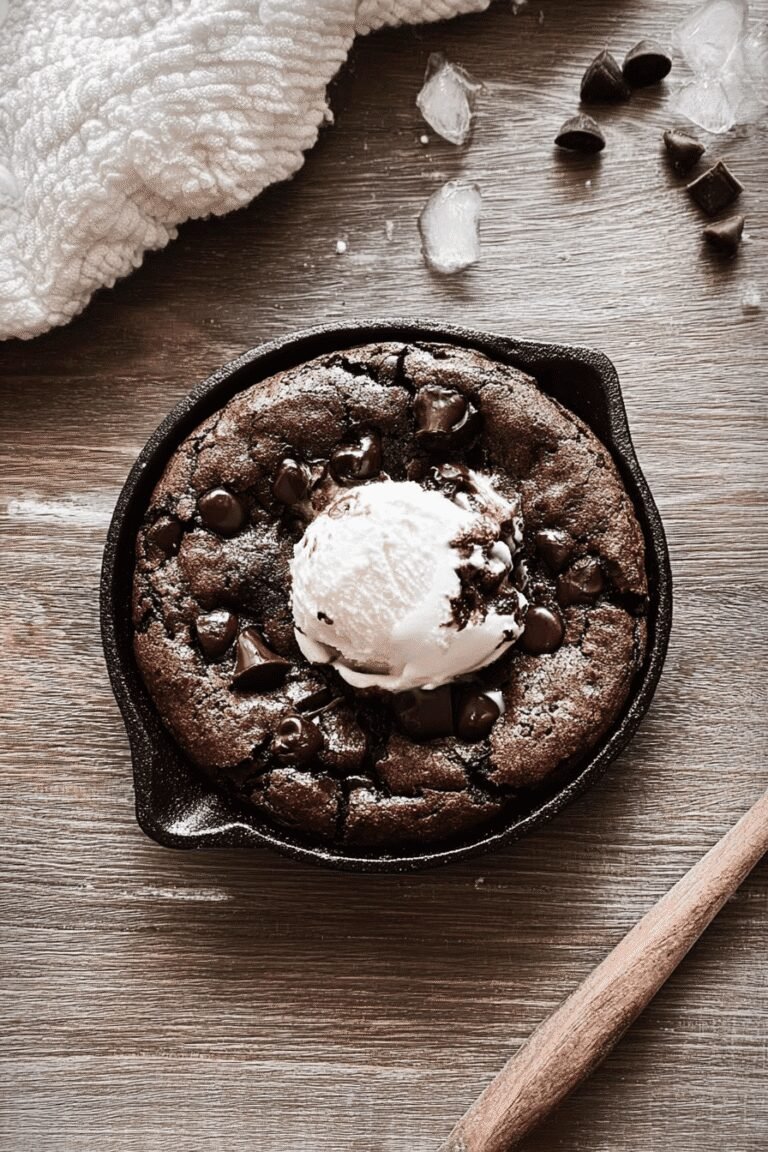 Mini Double Chocolate Skillet Cookie 26.Png