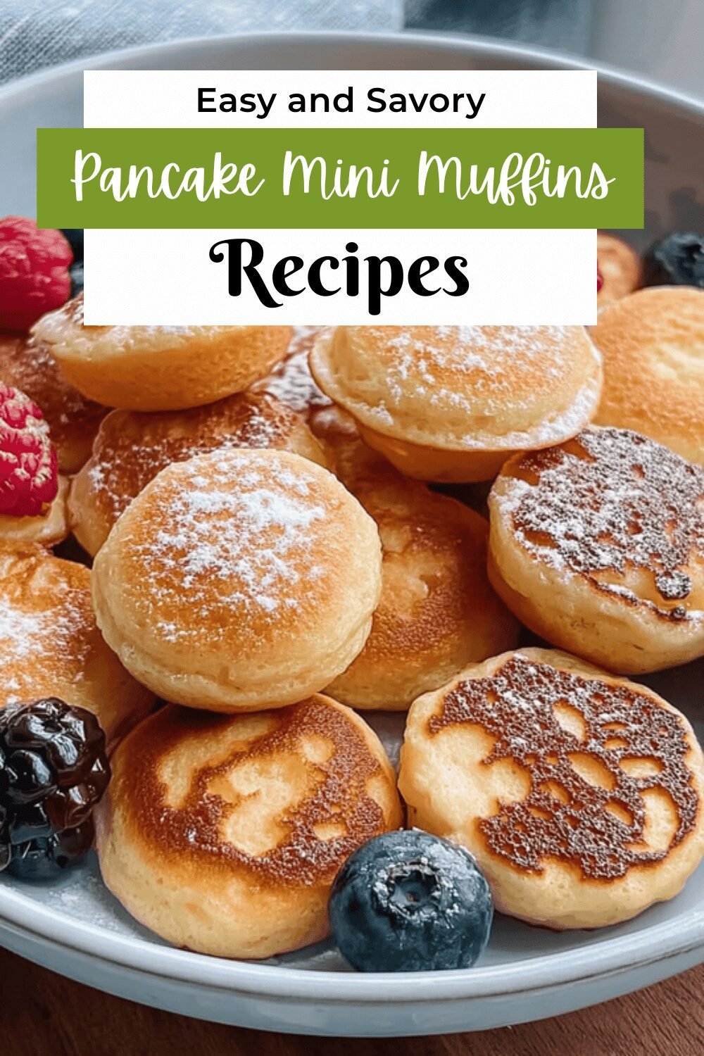 Pancake Mini Muffins Easy Breakfast Recipe 7 Pancake Mini Muffins