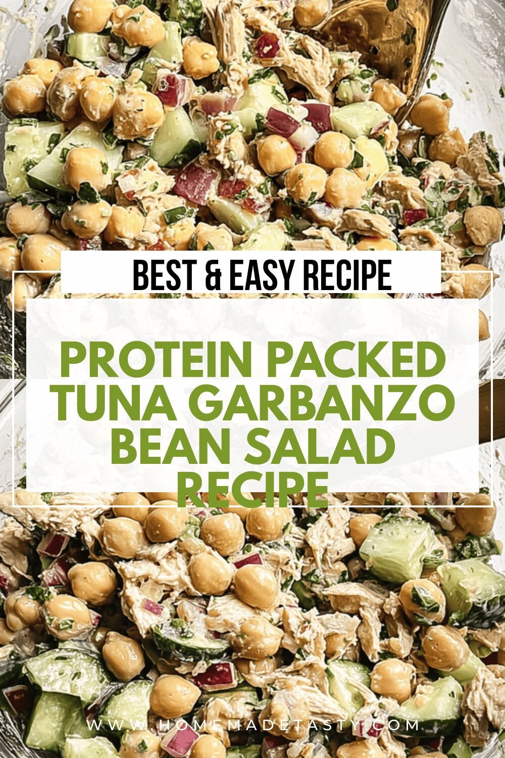 Tuna Chickpea Salad Recipe Packed With Protein 4 Protein Packed Tuna Garbanzo Bean Salad Recipe