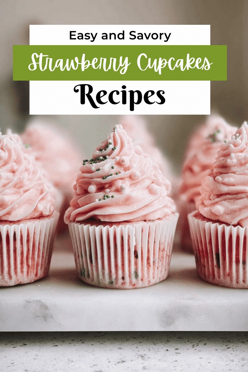 Strawberry Cupcakes