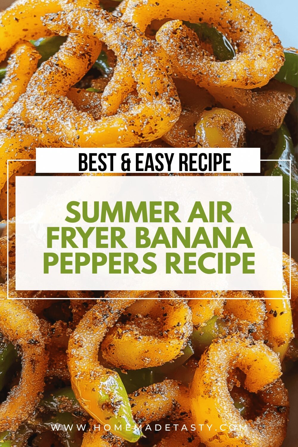 Summer Air Fryer Banana Peppers Recipe