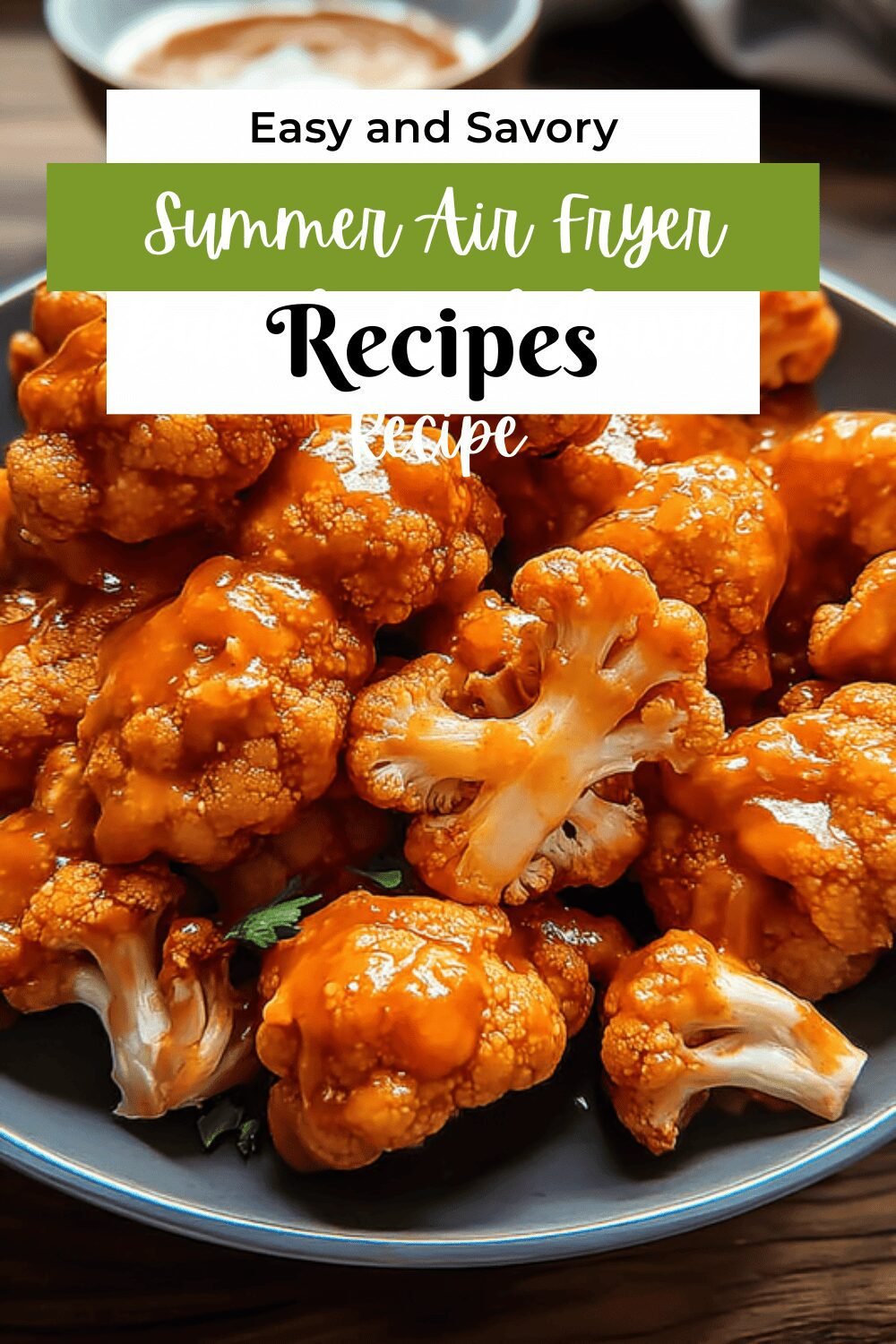 Summer Air Fryer Buffalo Cauliflower Recipe