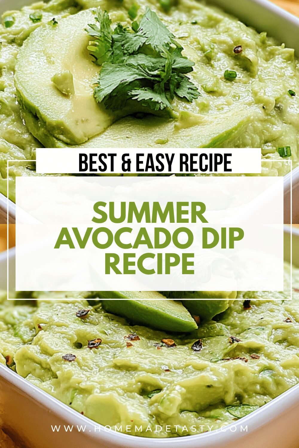 Summer Avocado Dip Recipe
