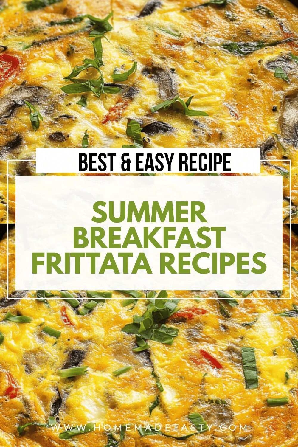 Summer Vegetable Frittata: Quick And Nutritious Meal Idea 6 Summer Breakfast Frittata Recipes