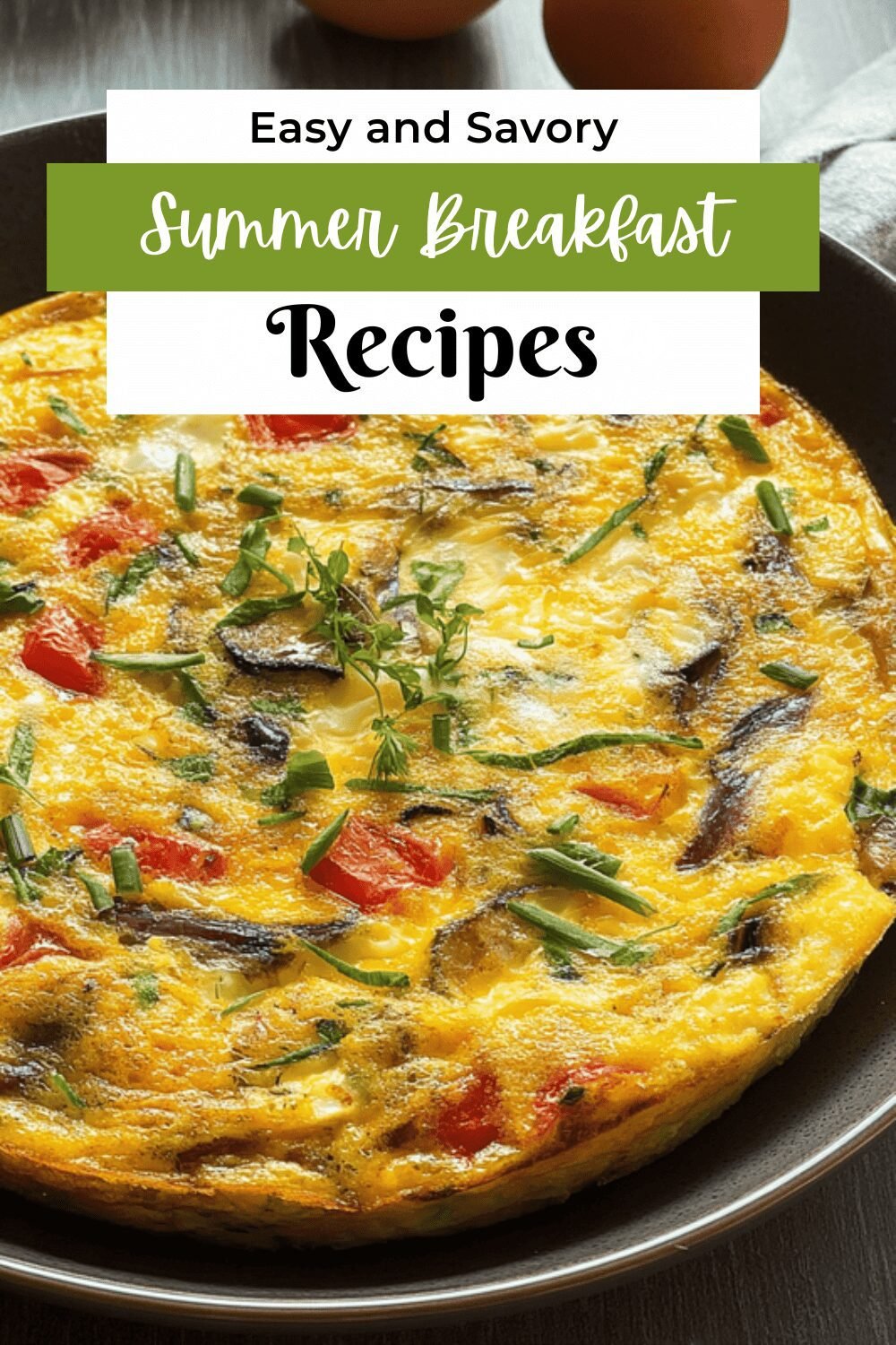 Summer Vegetable Frittata: Quick And Nutritious Meal Idea 7 Summer Breakfast Frittata Recipes