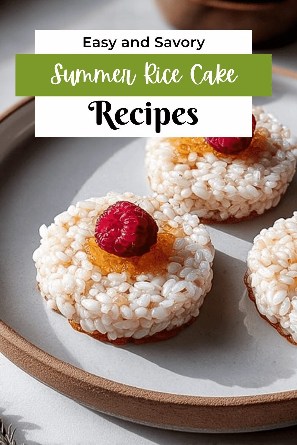 Summer Rice Cake Ideas