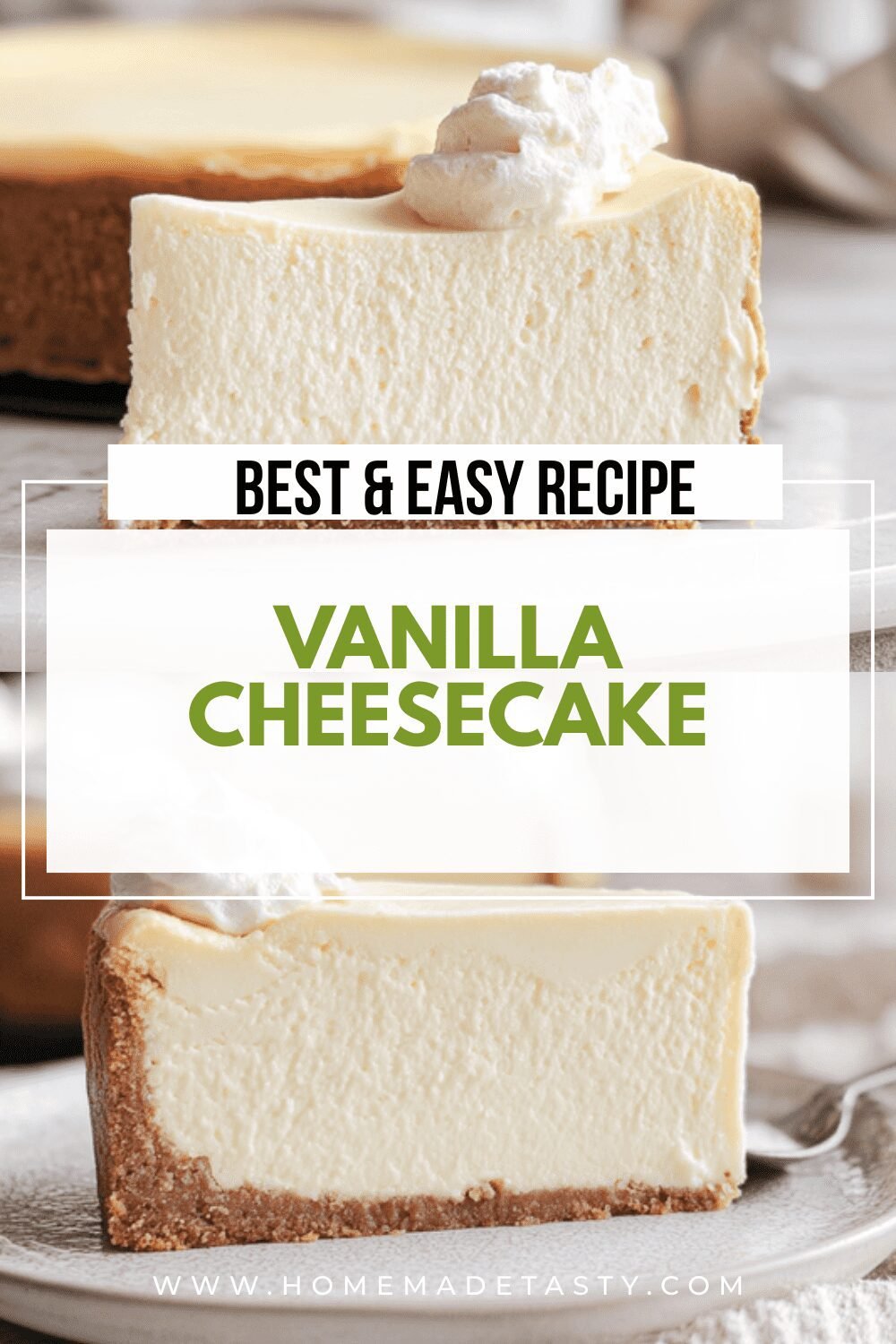 Vanilla Cheesecake
