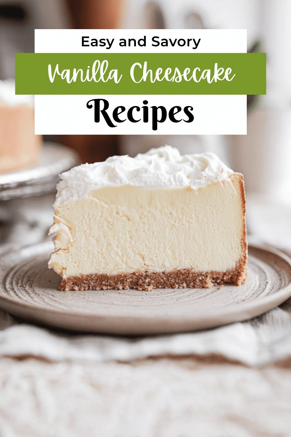 Vanilla Cheesecake