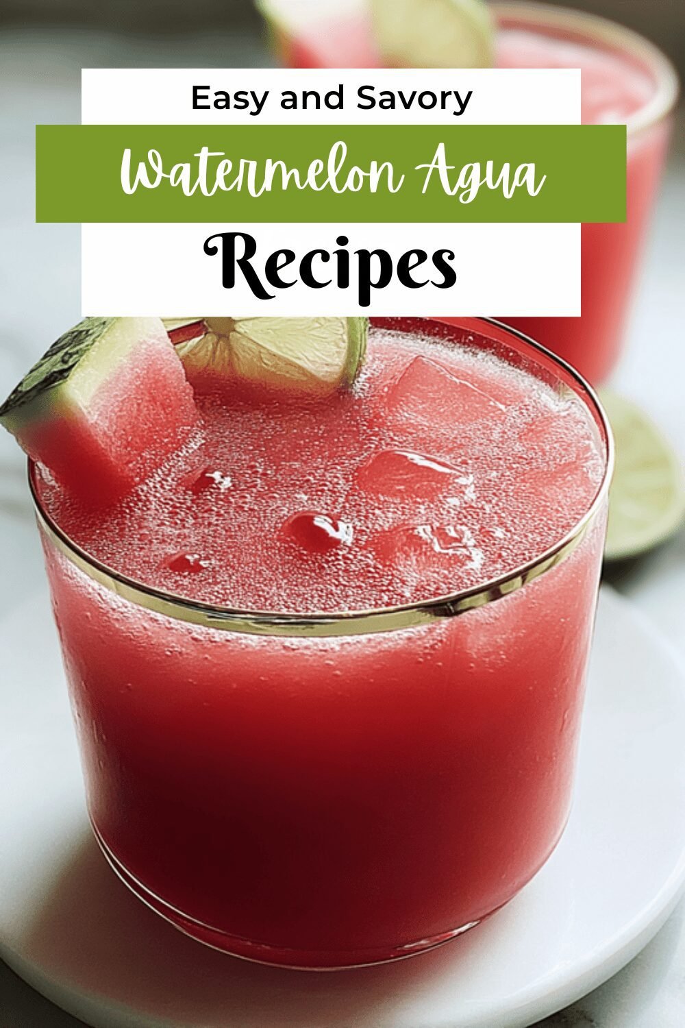 Watermelon Agua Fresca