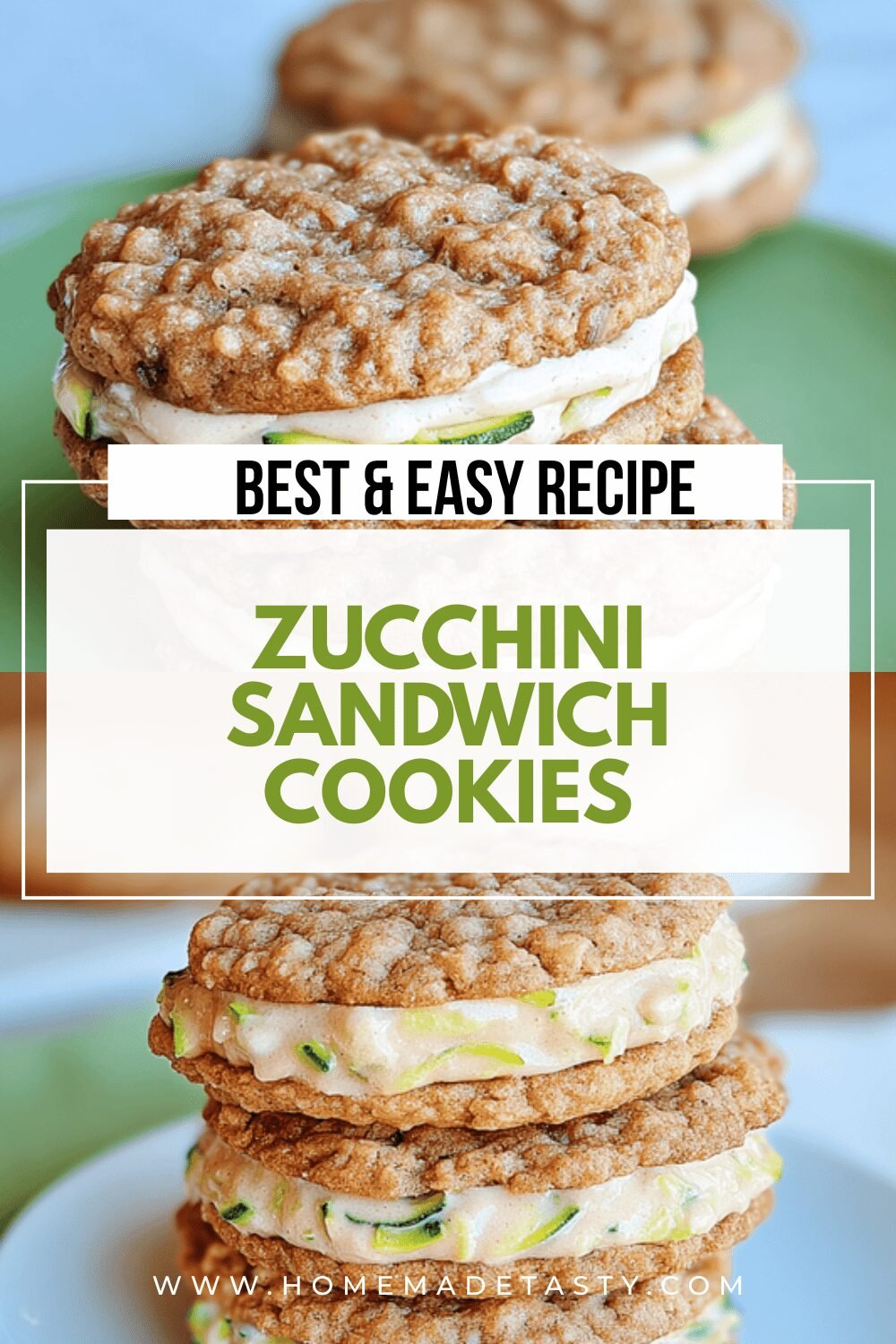 Zucchini Sandwich Cookies