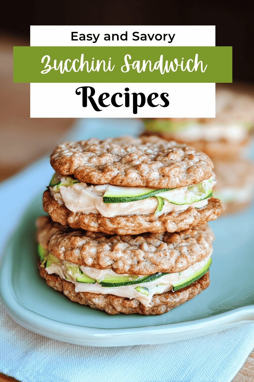 Zucchini Sandwich Cookies