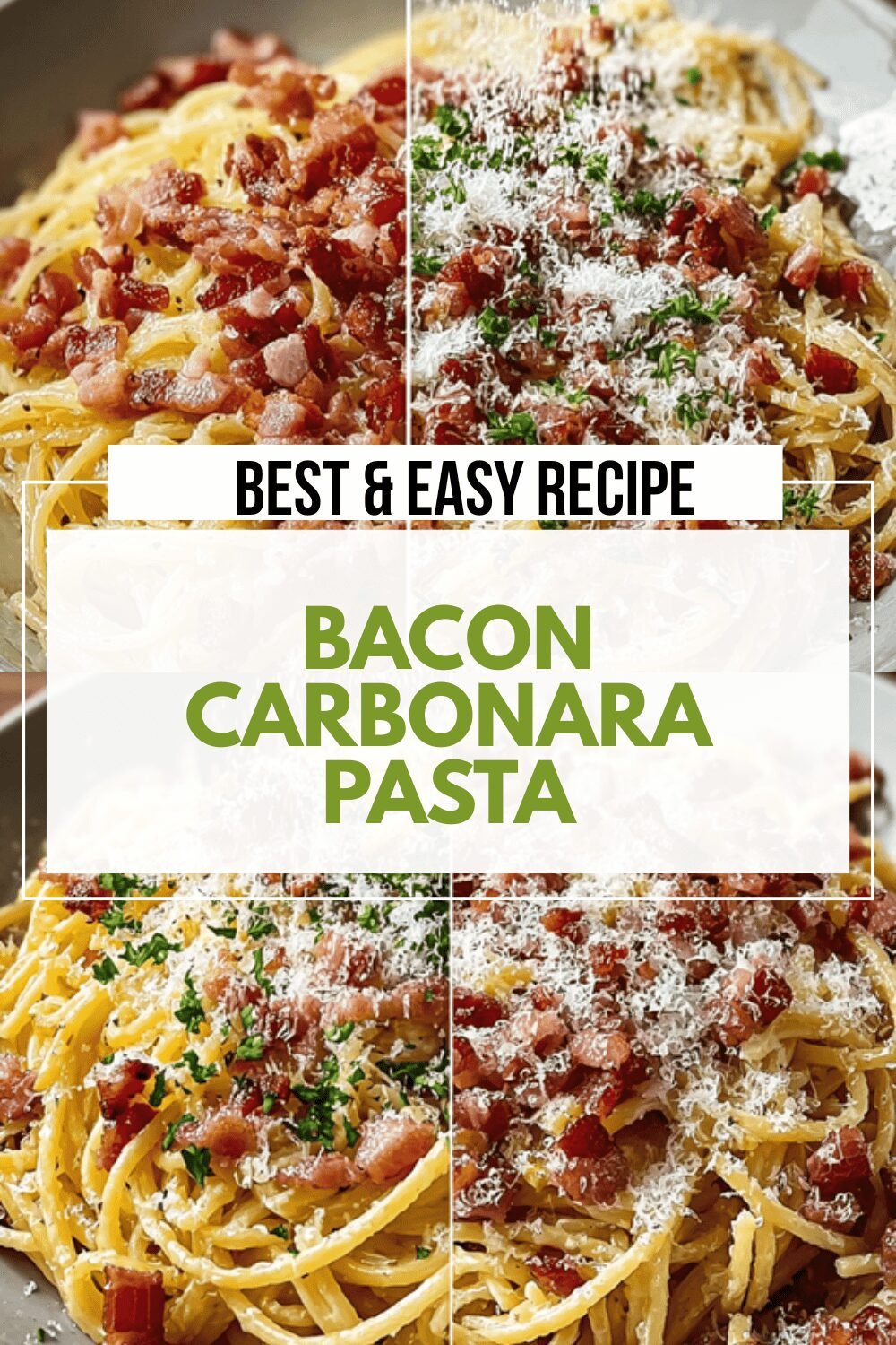 Bacon Carbonara Pasta