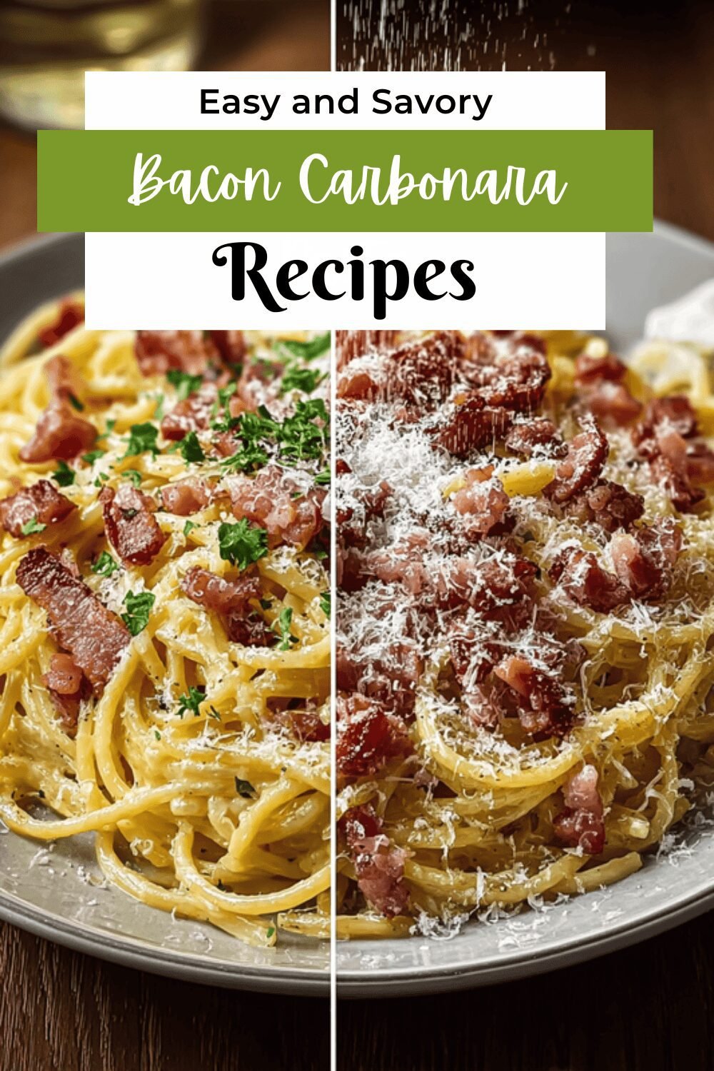 Bacon Carbonara Pasta