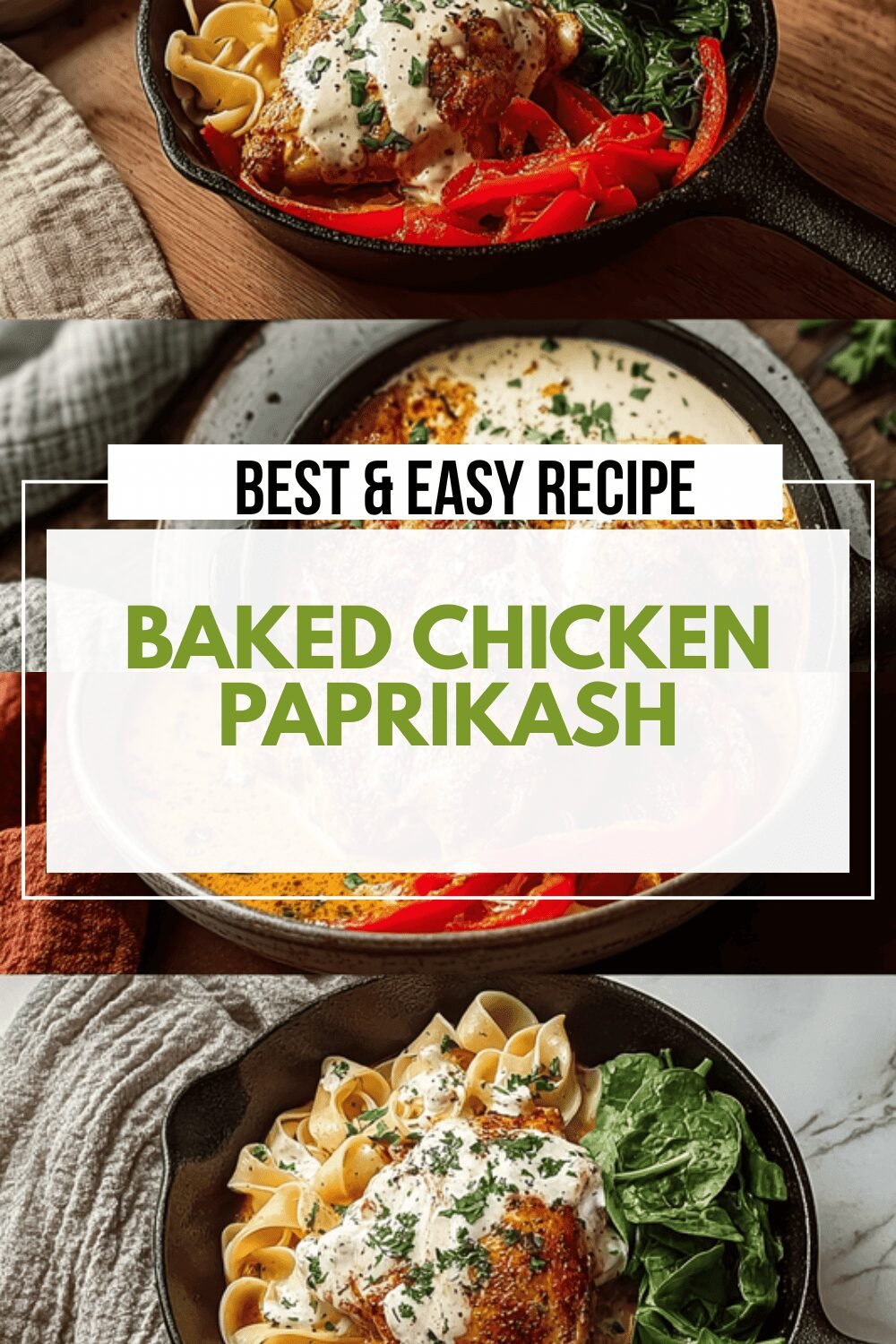 Chicken Paprikash Recipe With Creamy Sauce And Authentic Hungarian Flavor 6 Baked Chicken Paprikash