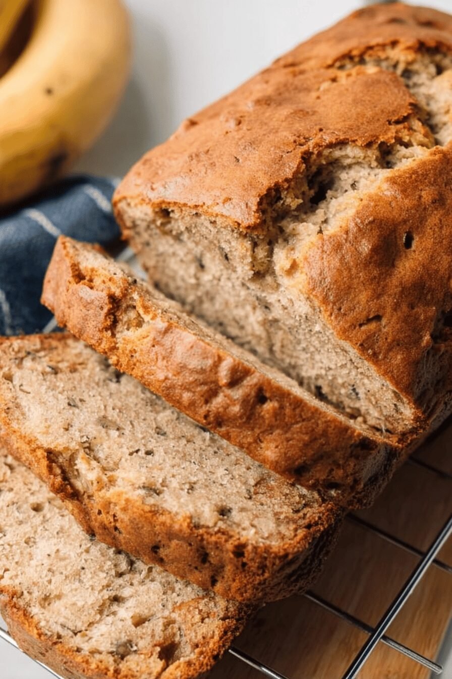 Image showcasing Banana Bread Recipe For Soft Moist Loaves Every Time