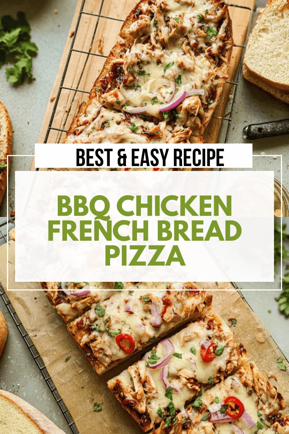 Bbq Chicken French Bread Pizza