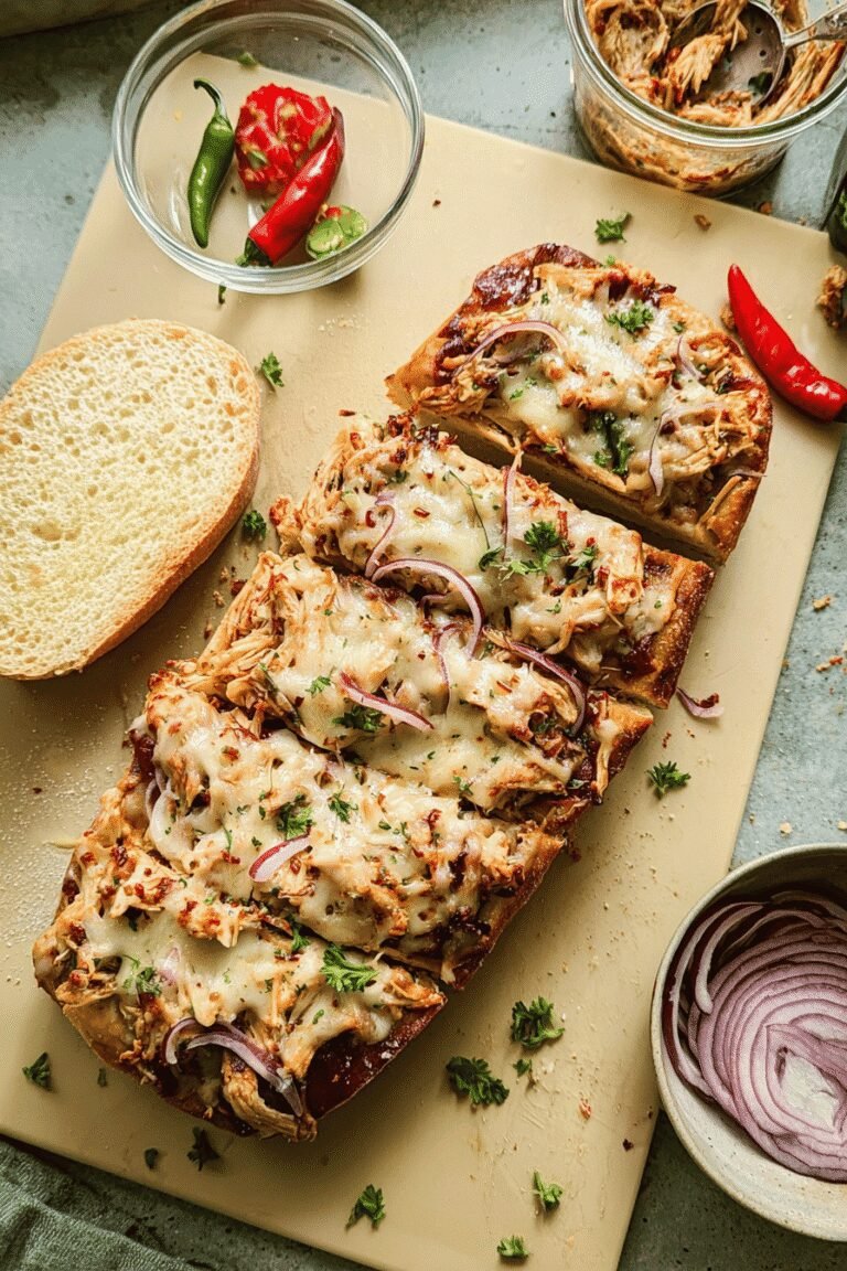 Bbq Chicken French Bread Pizza 5.Png