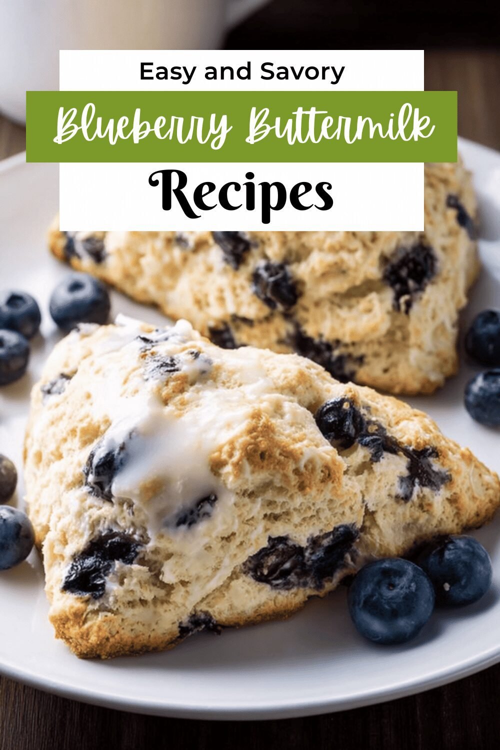 Blueberry Buttermilk Scones
