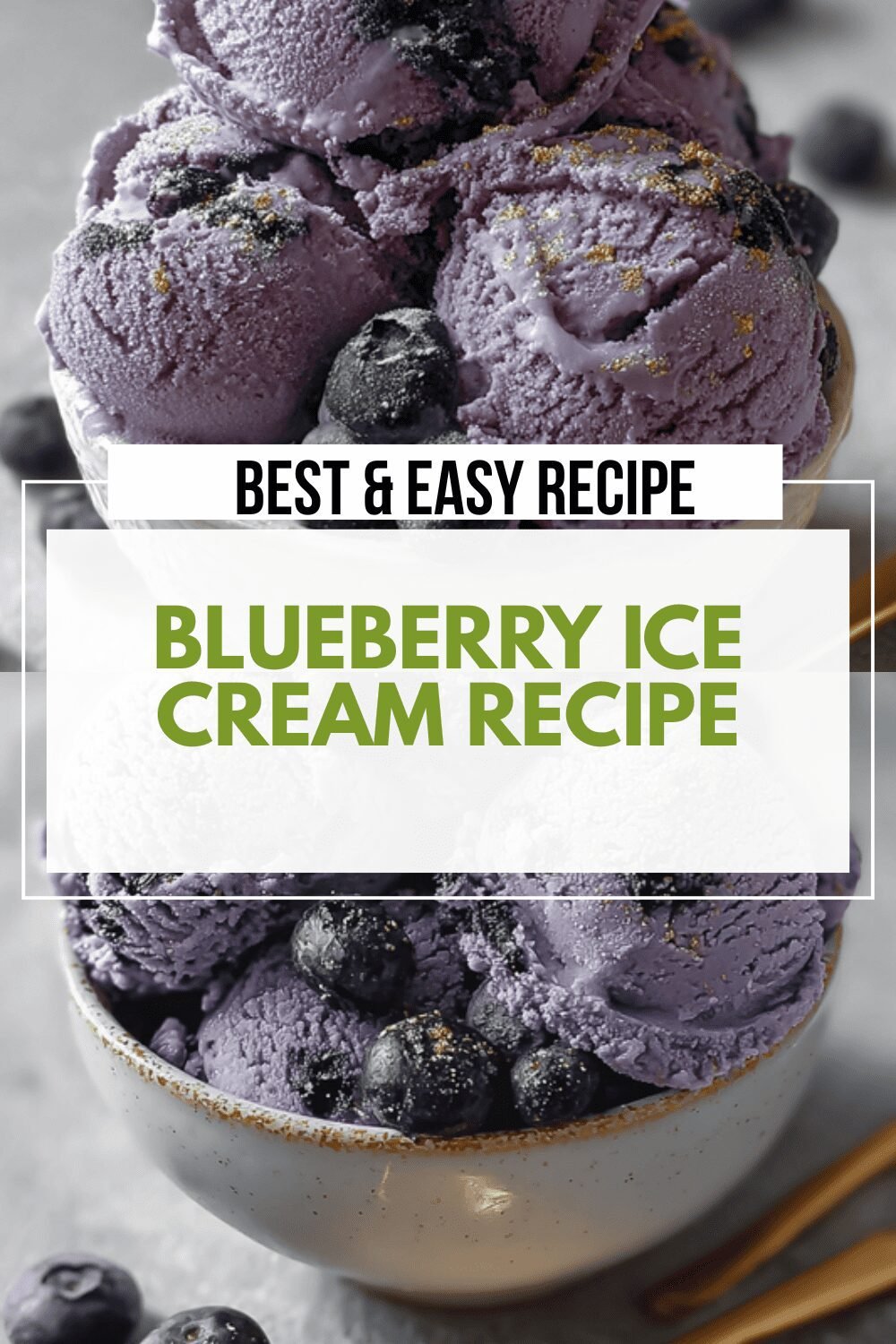 Fresh Blueberry Ice Cream Recipe With Simple Homemade Ingredients 6 Blueberry Ice Cream Recipe